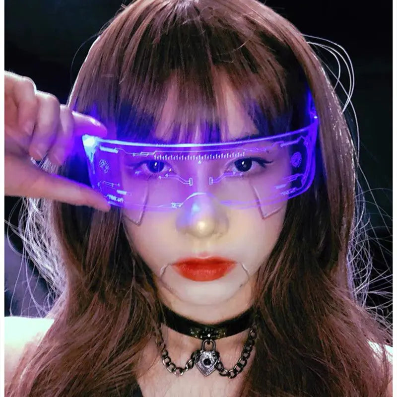 Festive Brilliance Luminous LED Glasses