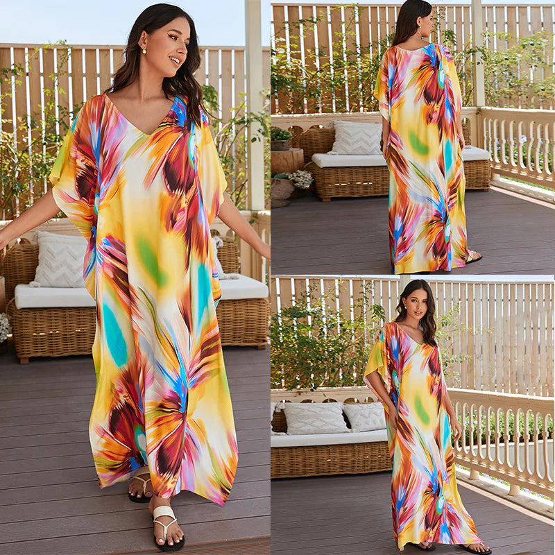Women's Cotton Beach Long Dress