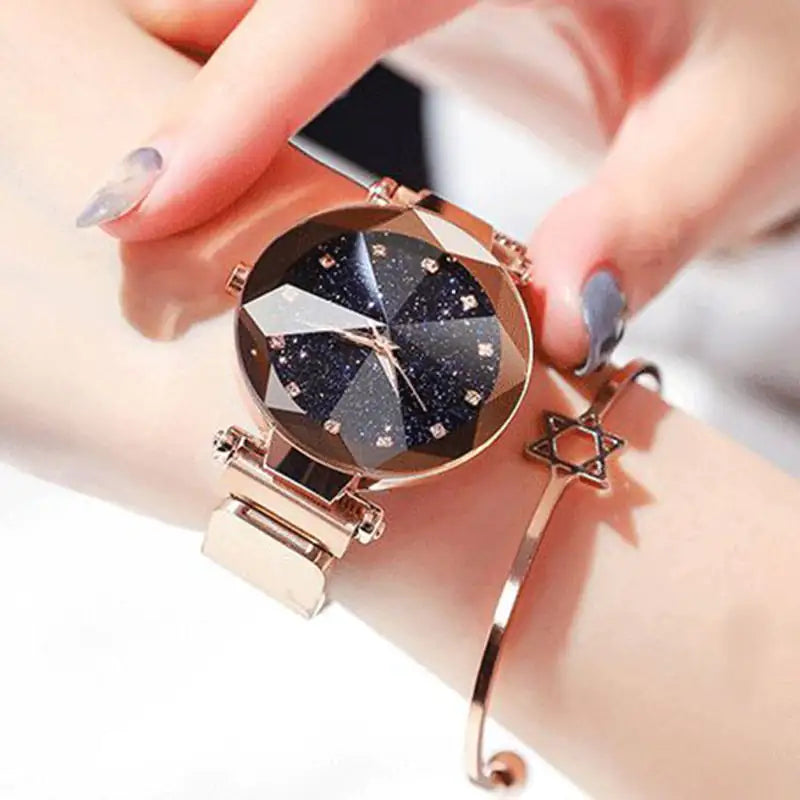 Feminine Diamond Celestial Watch