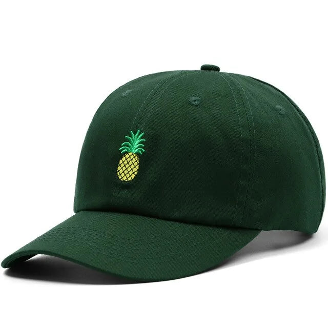Summer Cap with Pineapple Design