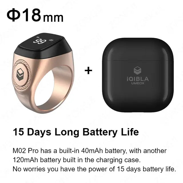 Smart Prayer Tracker Ring