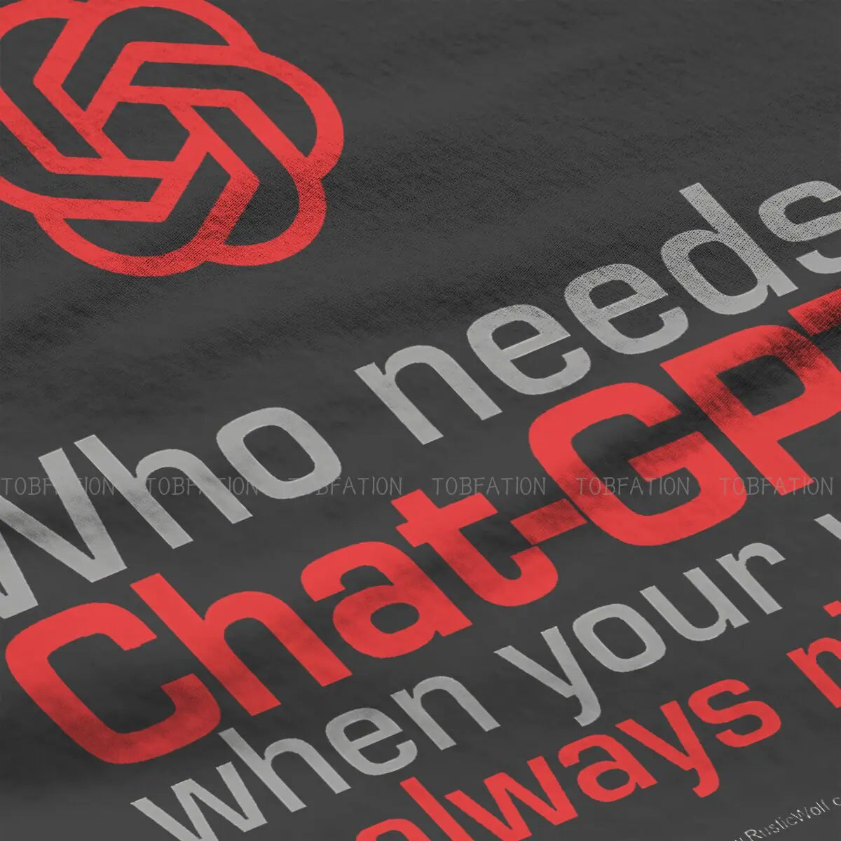 Wife Hip Hop Chat GPT T-Shirt