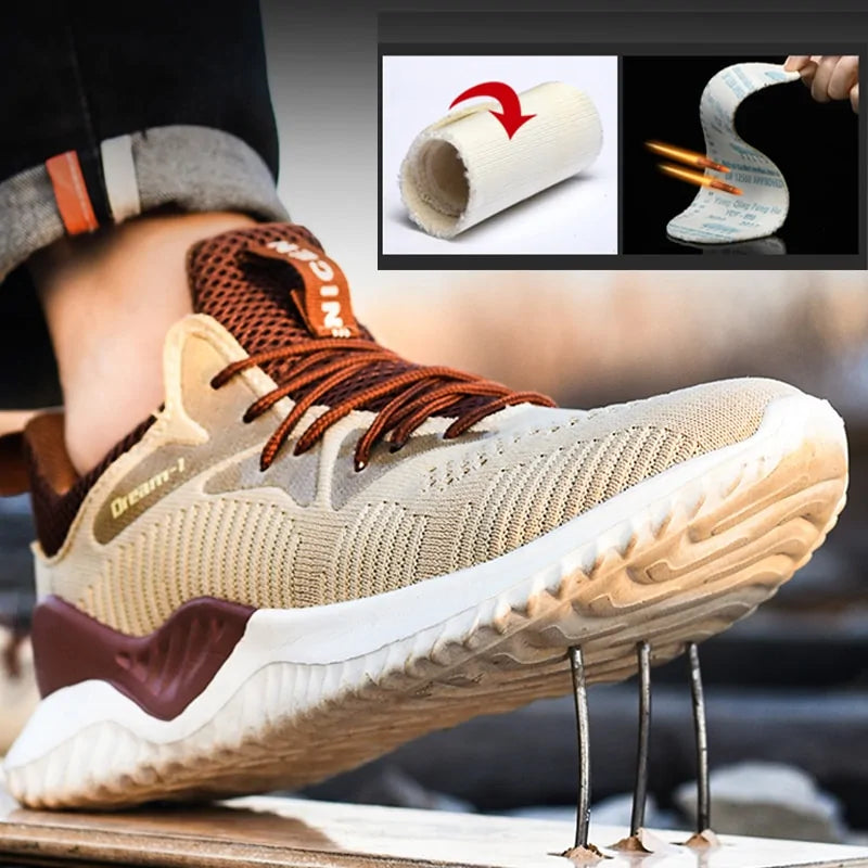 Steel Toe Work Safety Trainers