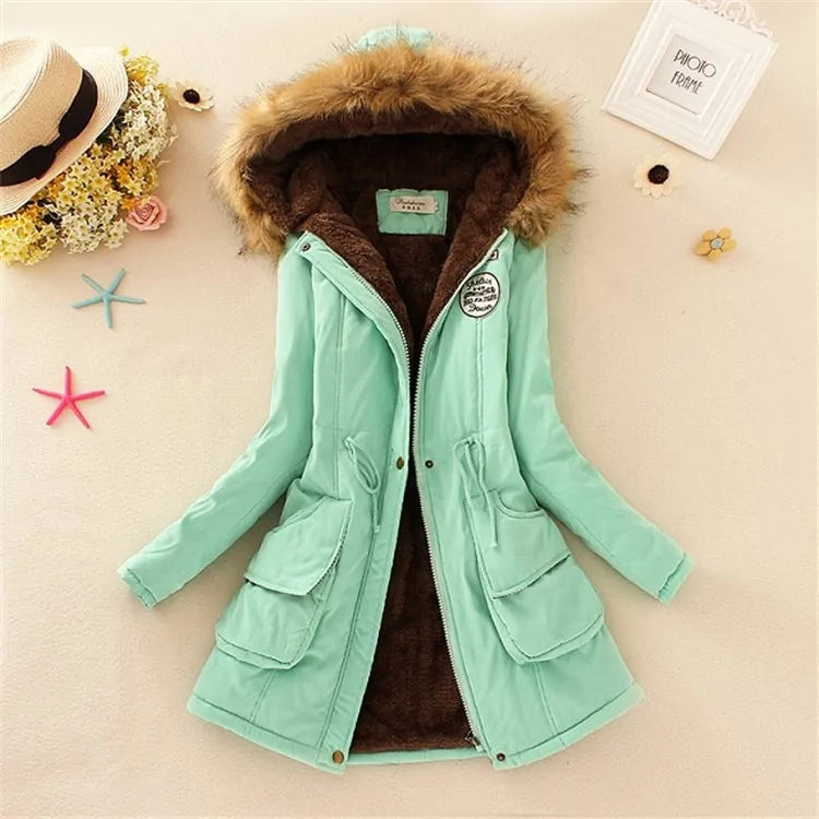 Preppy Style Winter Coat