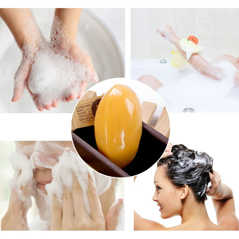 Natural Papaya Essential Oil Soap Bar