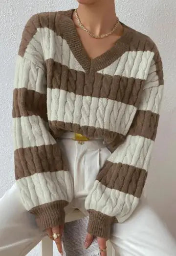 Women's Lazy Loose Knitted Sweater