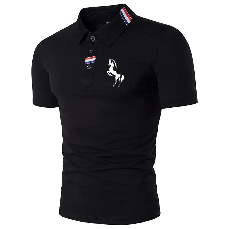 Comfort-Fit Men's Short Sleeve Polo