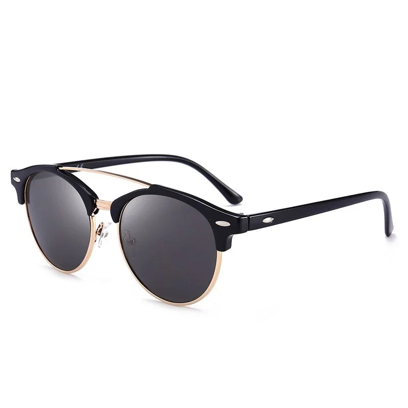 Eyewear Fashion Round Polarized Sunglasses