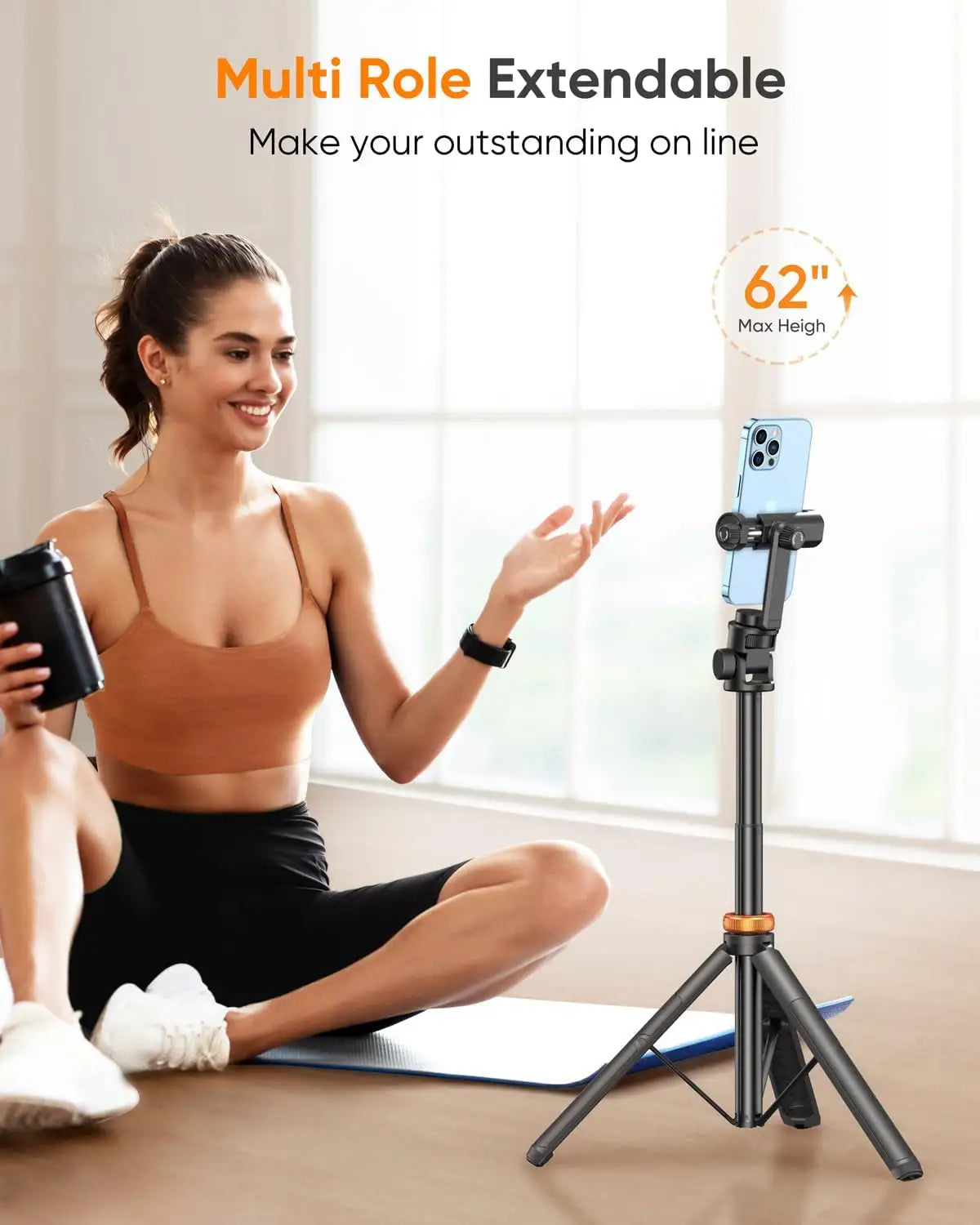 iPhone Android Phone Remote Controlled Tripod