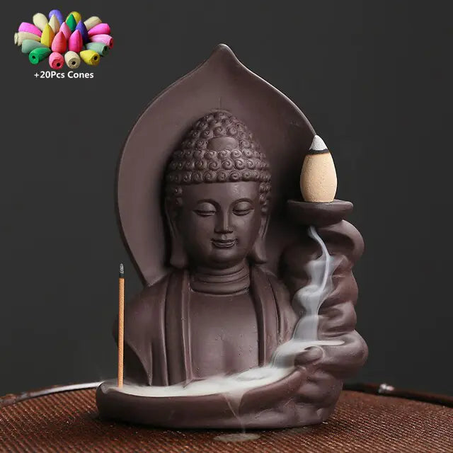 Ceramic incense burner