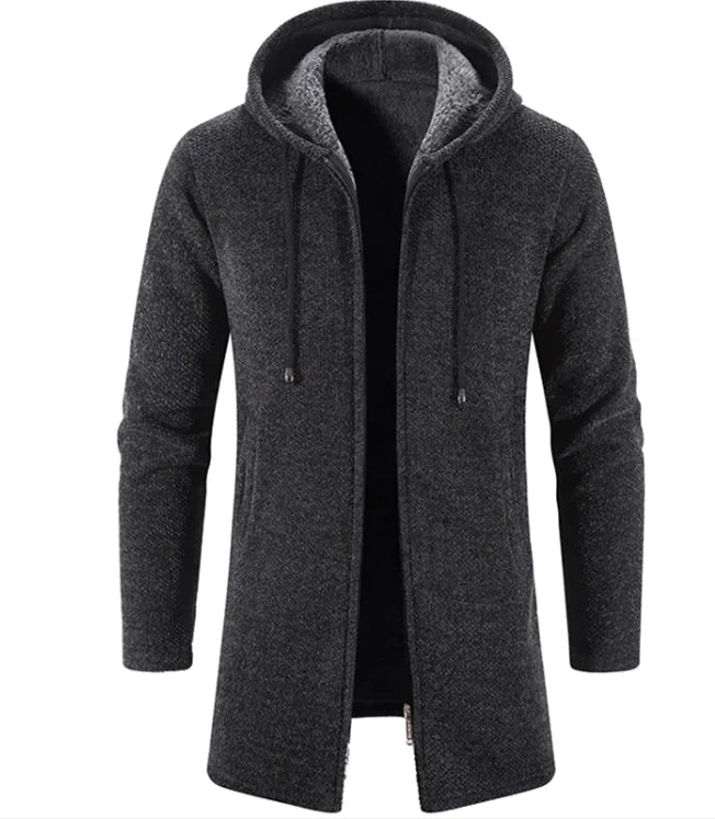 Fleece-Lined Trend Cardigan
