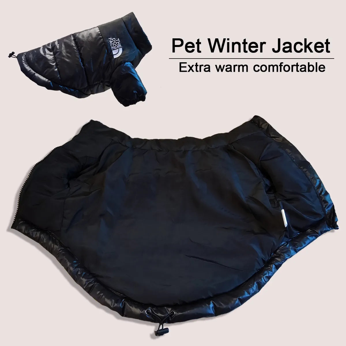 Pet Dog Reflective Warm Winter Jacket