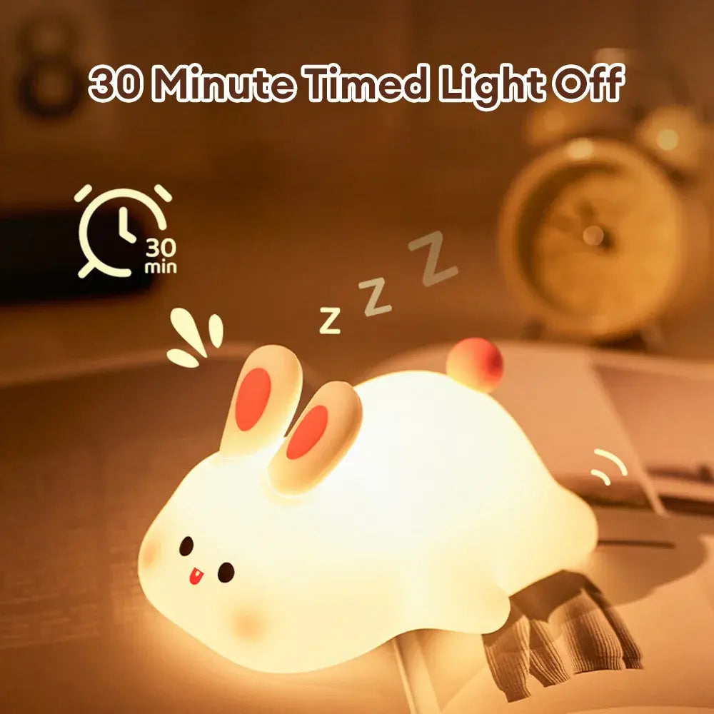 Soft-Glow Rabbit Lamp