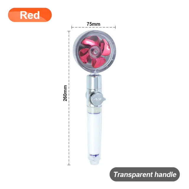 High-Pressure Shower Nozzle with Filtration system