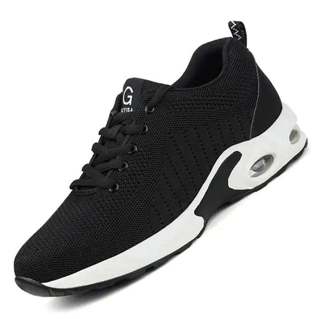 Air Mesh Steel Toe Shoes for indoor activities