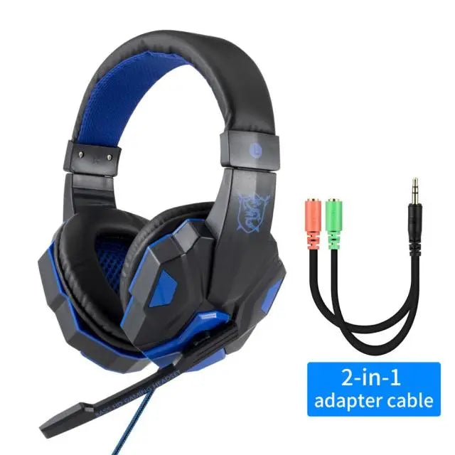 LED Glow Gaming Headset