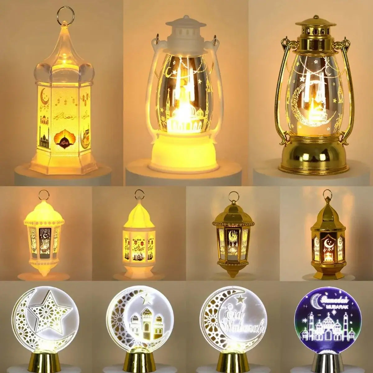 Ramadan Wind Lights Home Decor