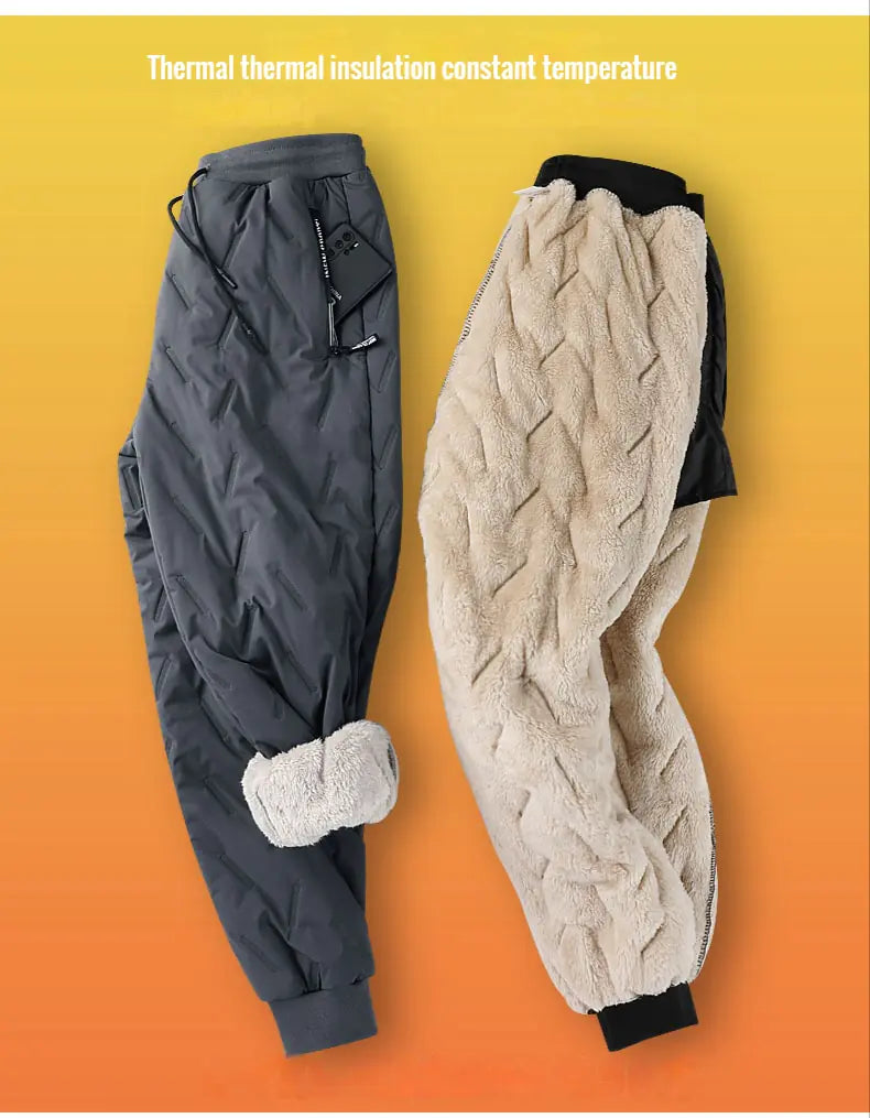 Men's Winter Lambswool Sweatpants