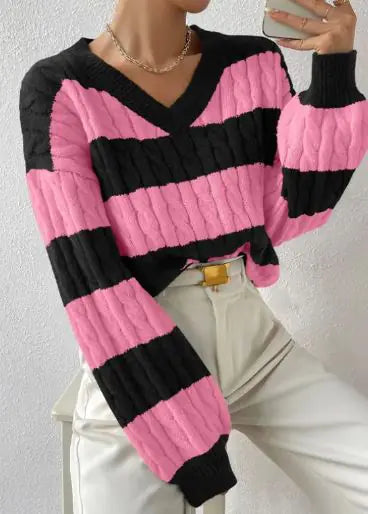 Women's Lazy Loose Knitted Sweater