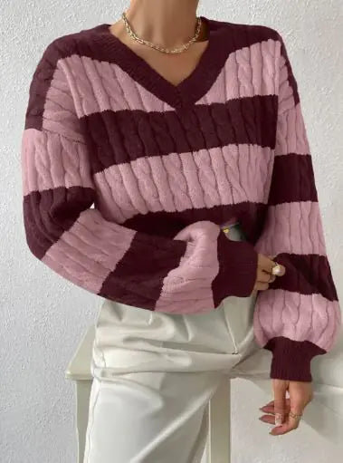 Women's Lazy Loose Knitted Sweater