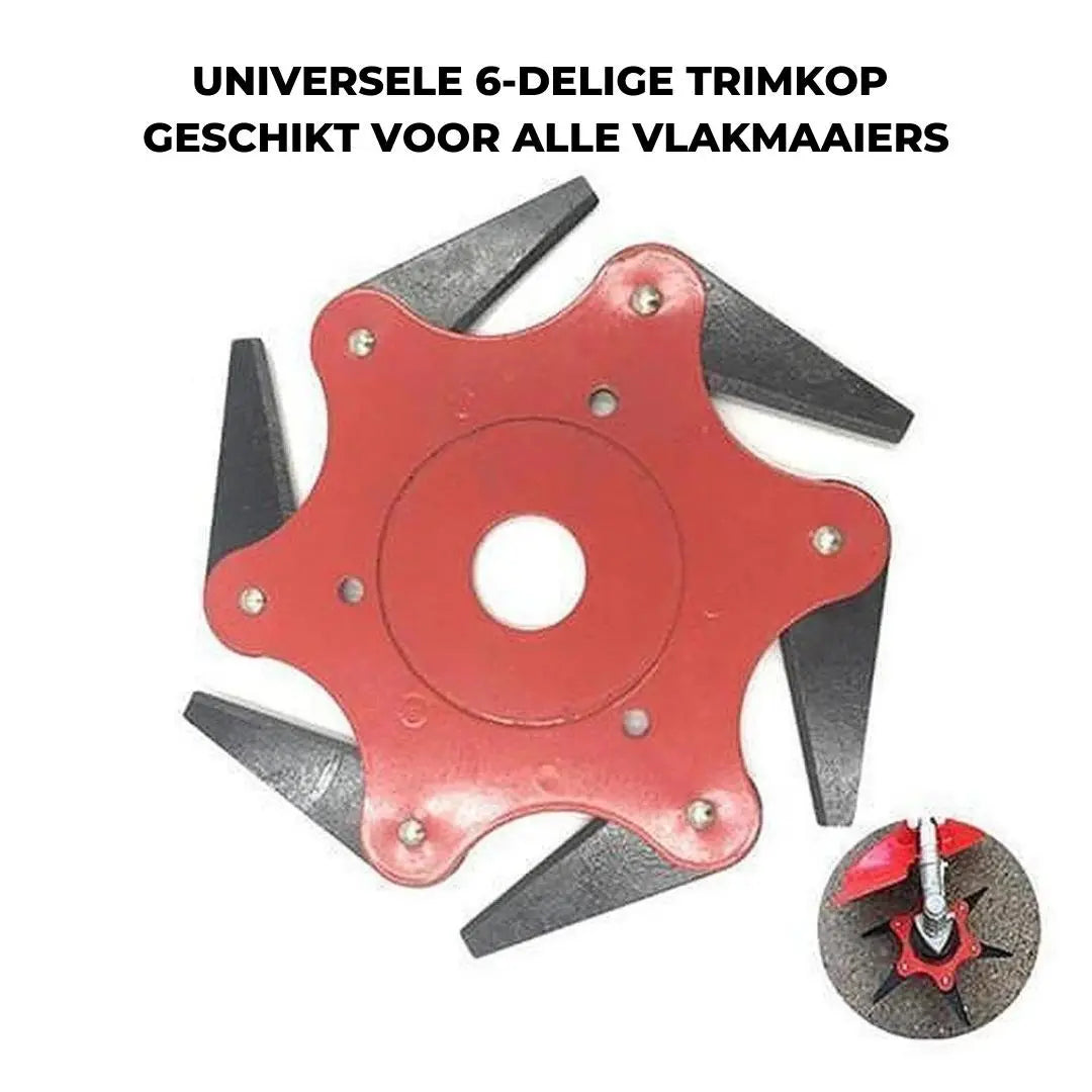 Universal Six Blades Lawn Trimmer Head