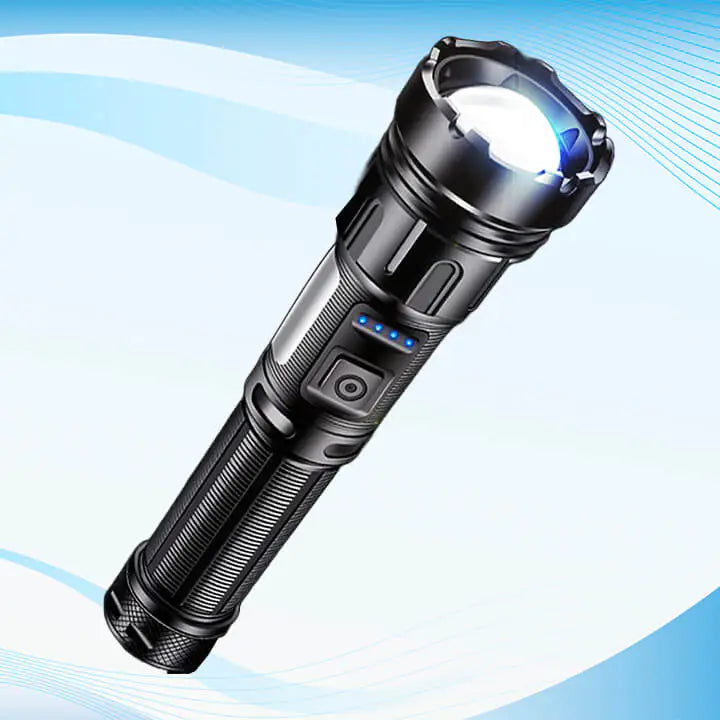Powerful Rechargeable LED Flashlight