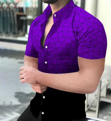 Men’s Modern 3D Design Fashion Shirt