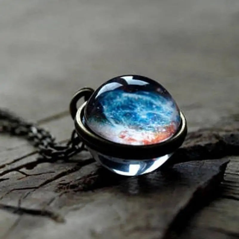 The Universe Crystal Pendant Necklace