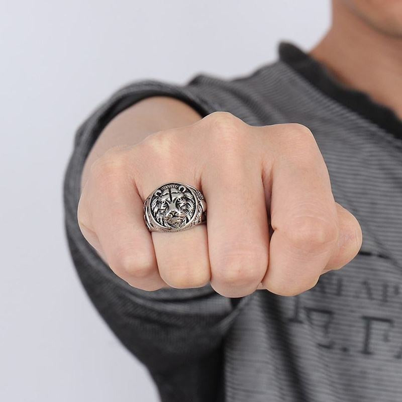 picture of a man showing off his Ring