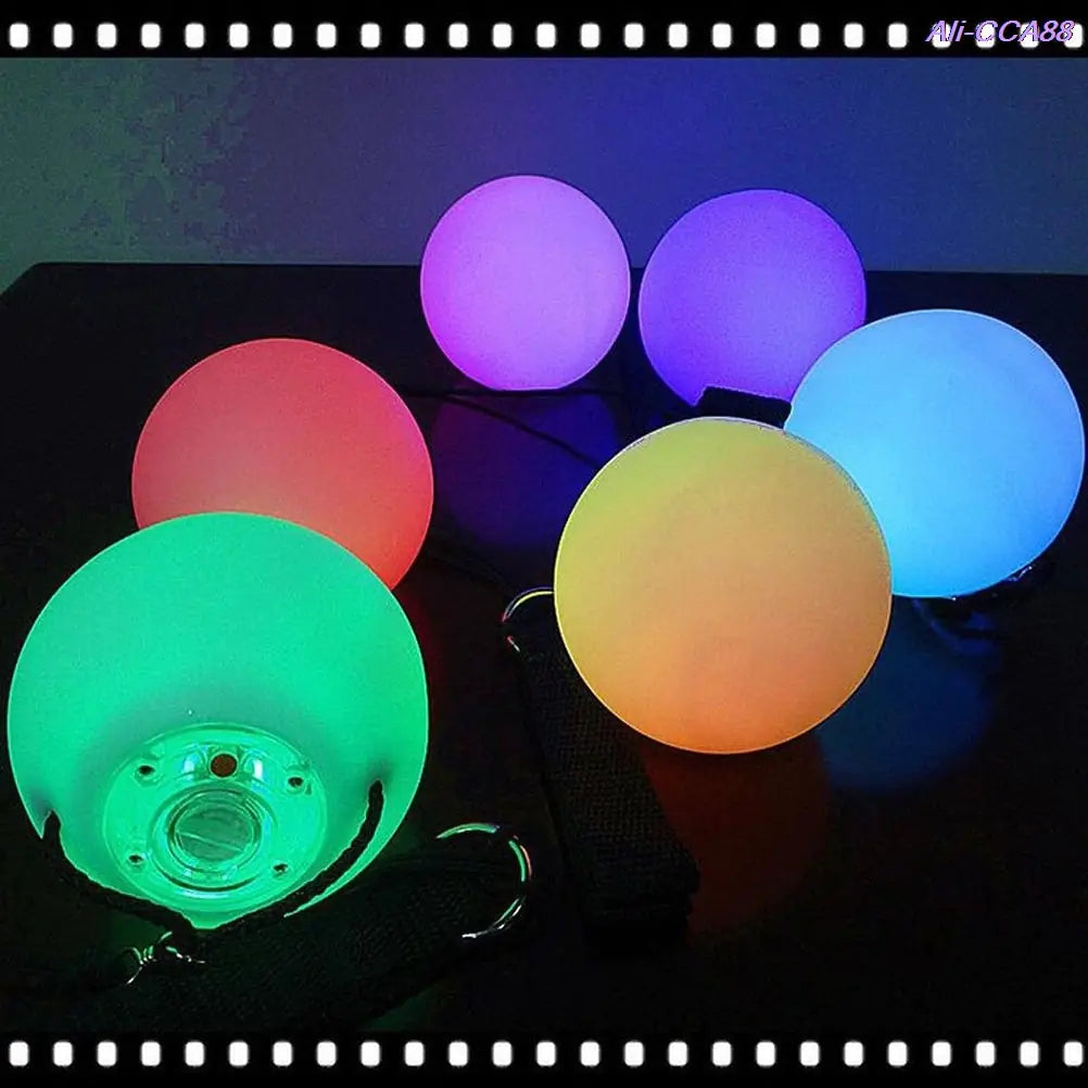 LED POI Luminous Juggling Balls