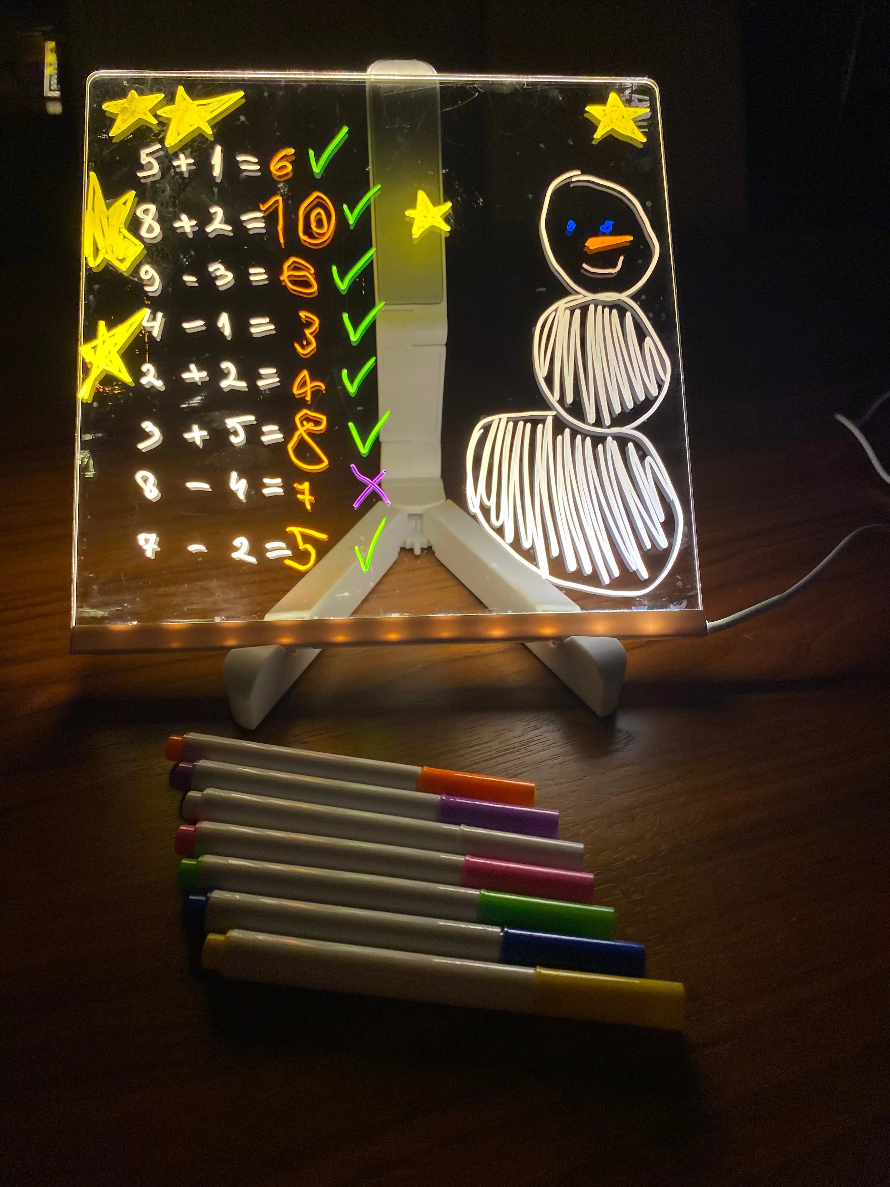 USB LED Acrylic Drawing Board