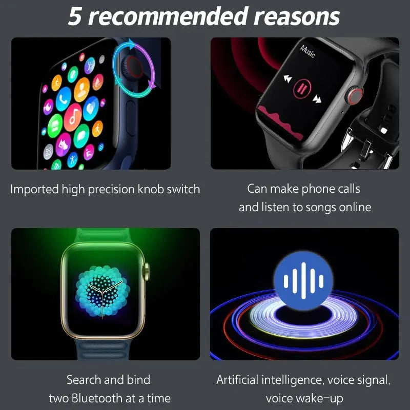 HD IPS Screen Smartwatch