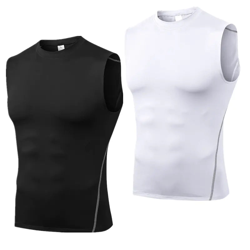 Men's Compression Workout Tight Tank