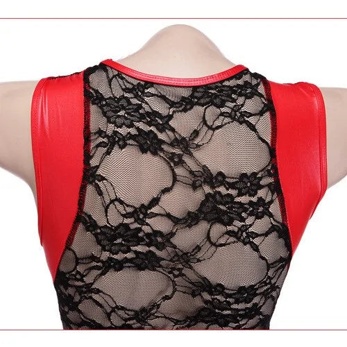 Sexy Women's Fetish Latex Dress