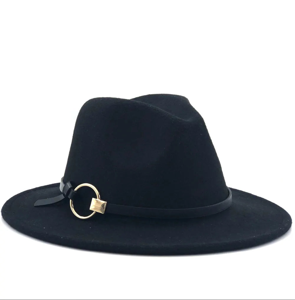 Women's Wool Fedora Hat
