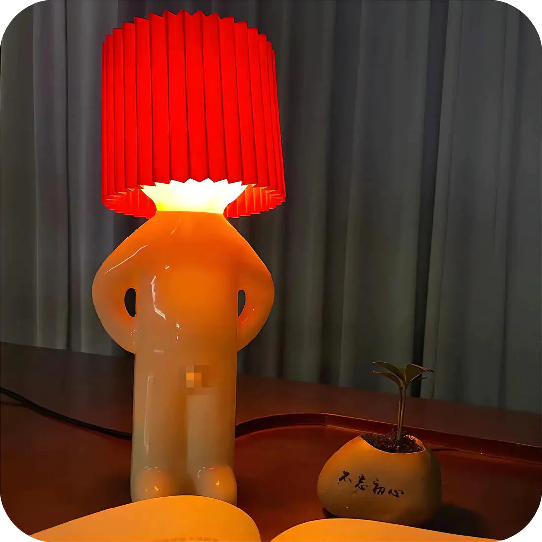 Home Decor Naughty Table Lamp