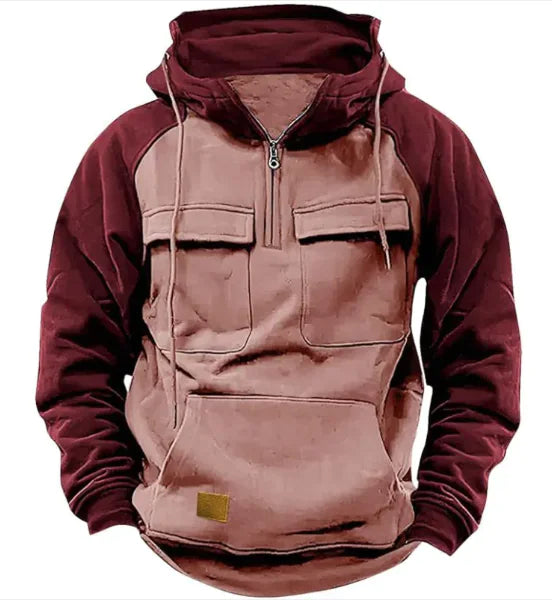 Sweat shirt with zipper