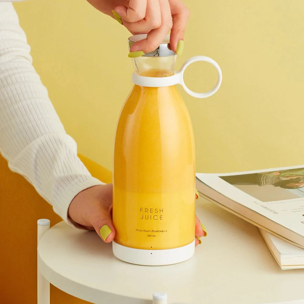 Portable Electric Fruit Juicer Mixer