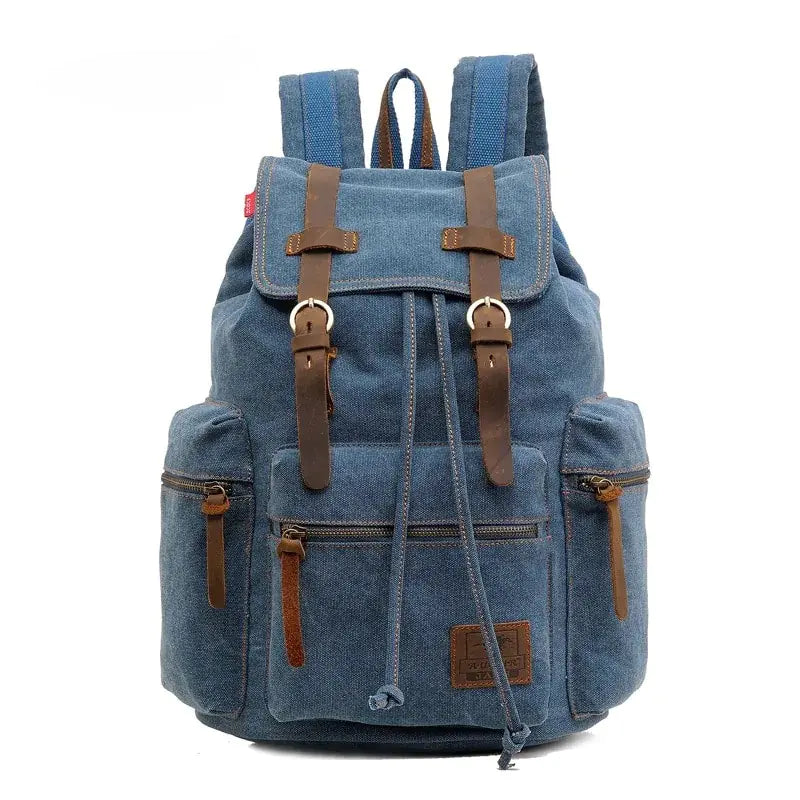 Vintage Rucksack Canvas Backpack