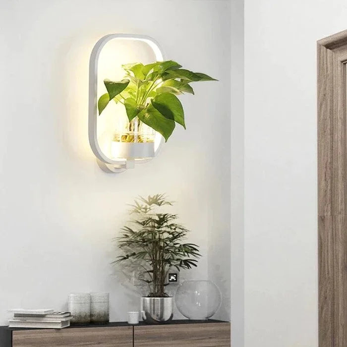 Nordic Indoor Decor LED Planter Lamp