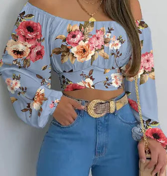 Ladies Trendy Off shoulder Top