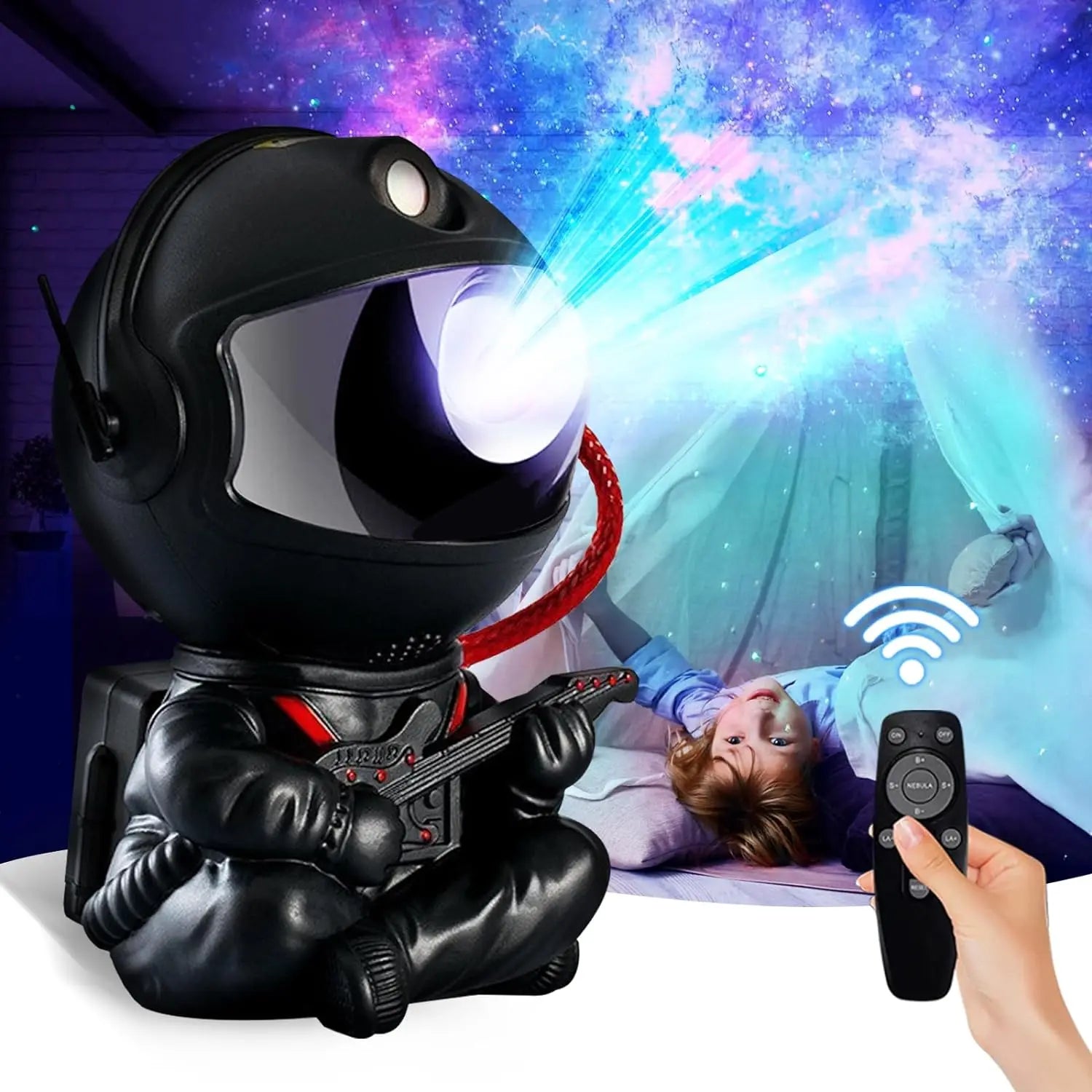 Multifunctional Astronaut Night Lamp Projector Light