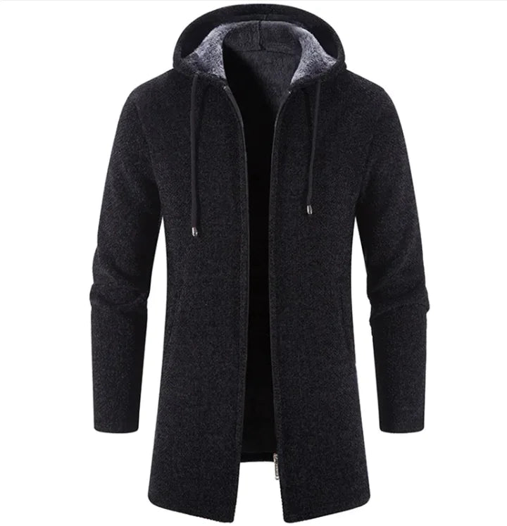 Fleece-Lined Trend Cardigan