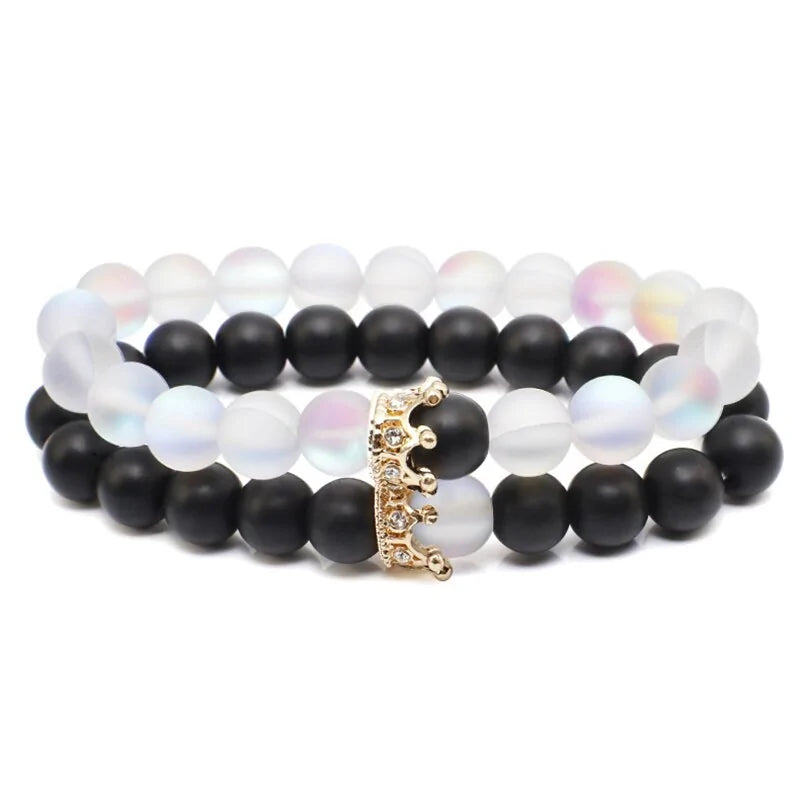 Gemstone Crown Wristband