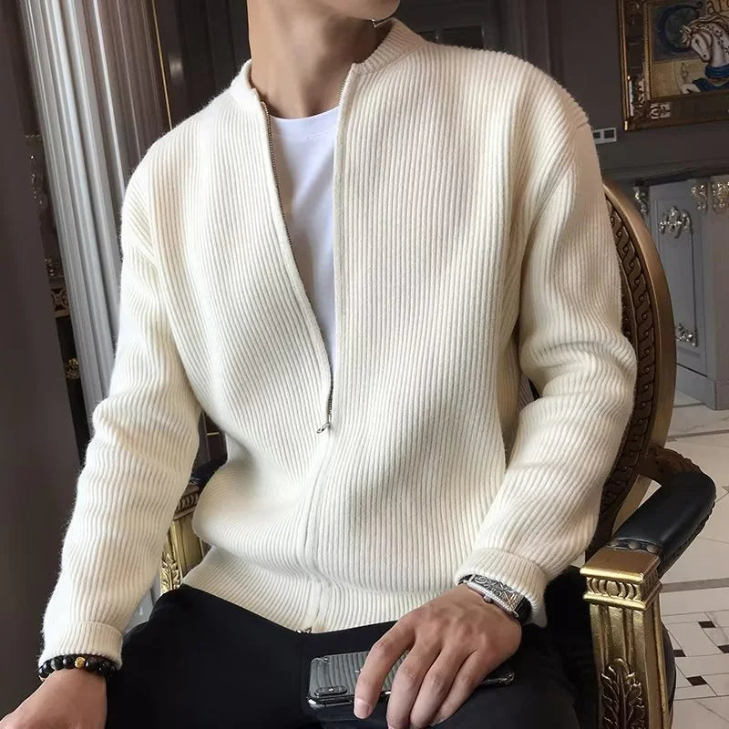 Button-up cardigan jacket
