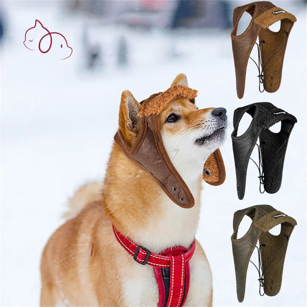 Winter Pet Dog Windproof Hat