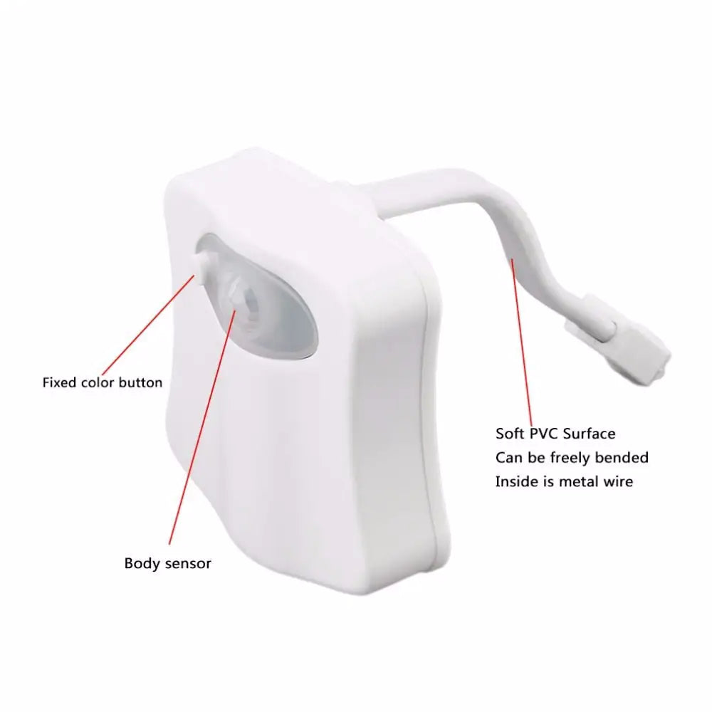 Toilet Motion Sensor LED Night Light