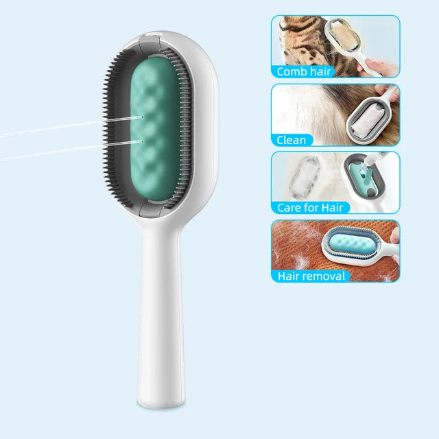 Four-Mode Pet Care Brush