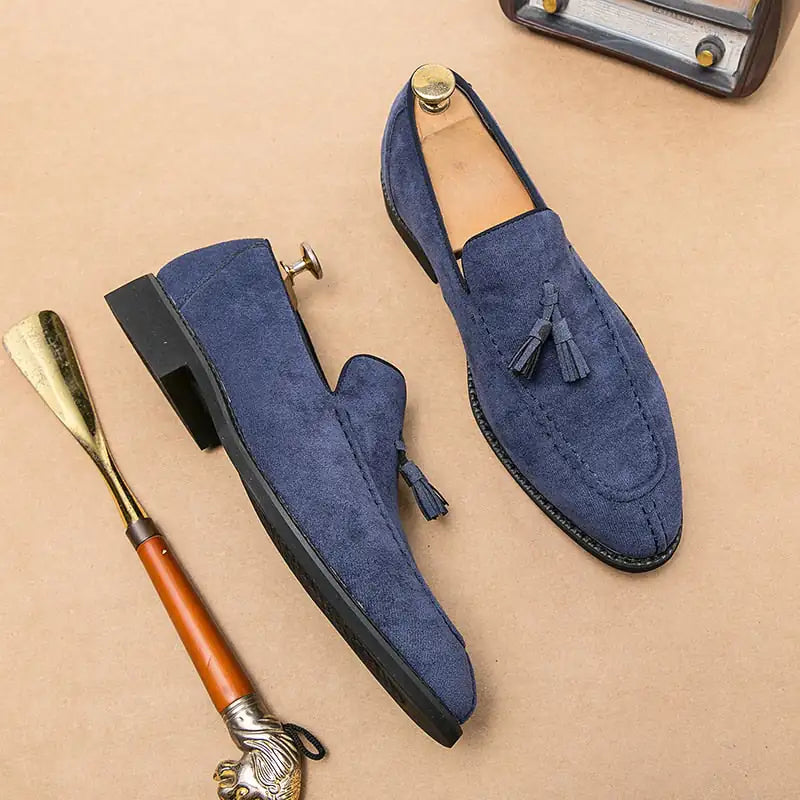 Men's Tassel Leather Loafers