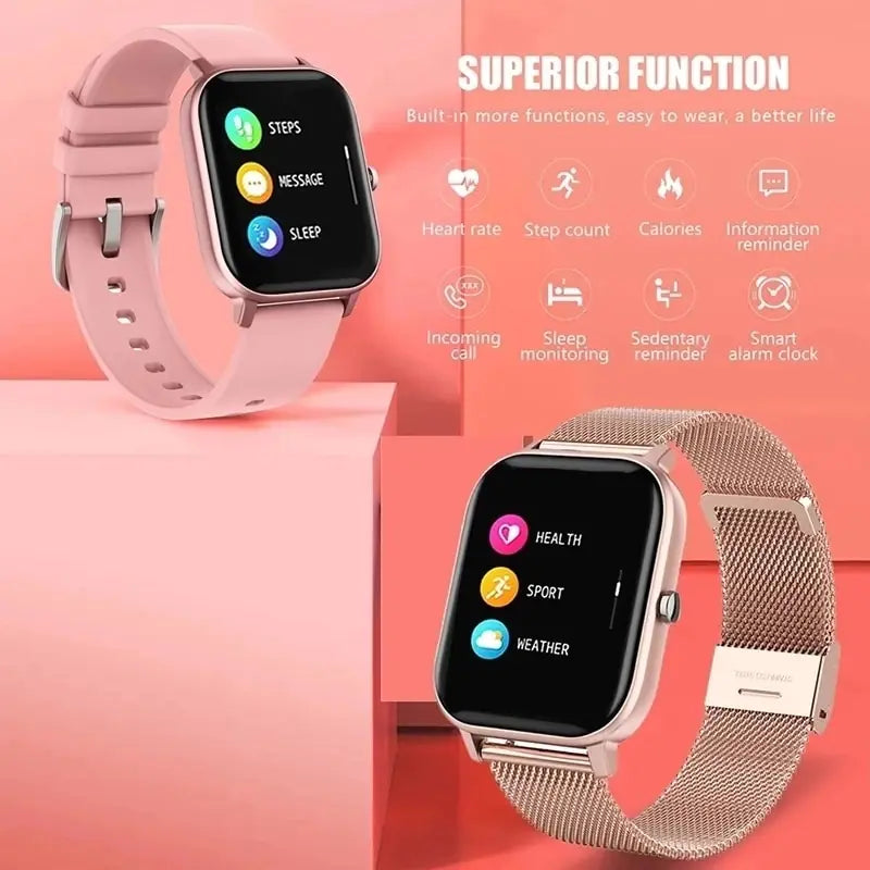 IP67 Touch Call Fitness Smartwatch